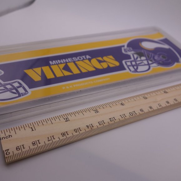 P & K PRODUCTS COMPANY MINNESOTA VIKINGS MAGNETIC STICKER! *New in Package* - Picture 4 of 6